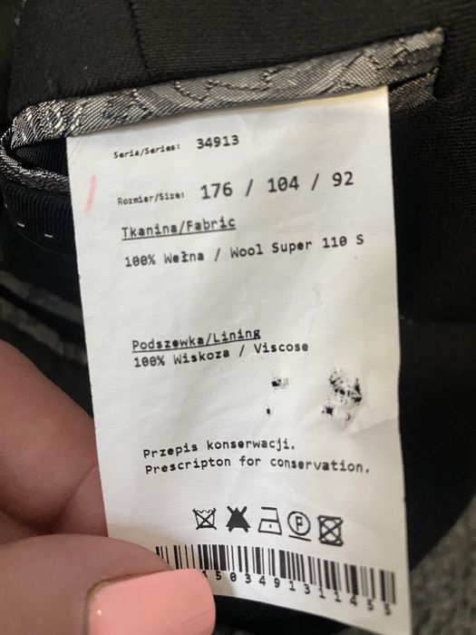 Garnitur smoking czarny lavard kamizelka van graaf slubny koszula l