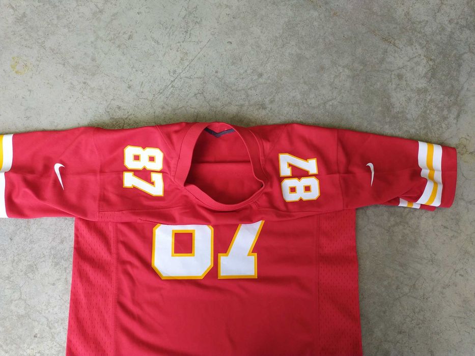 Джерсі Nike Travis Kelce Red Kansas City Chiefs Super Bowl LIX NFL