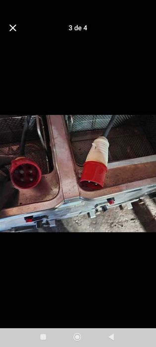 Fritadeira industrial trifásica