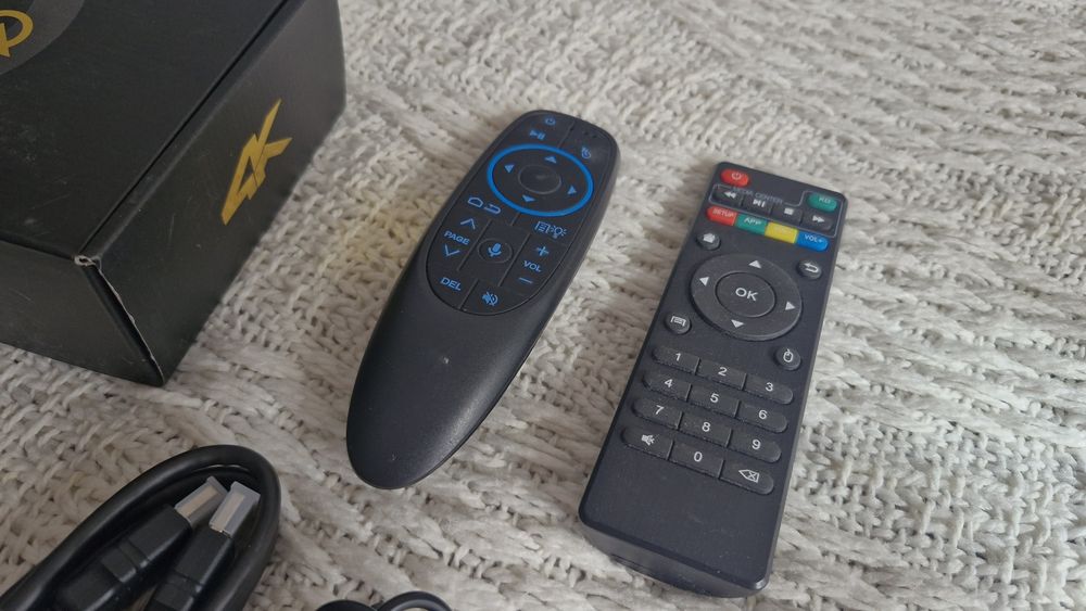 ТВ бокс X96Q + пульт аеромишка