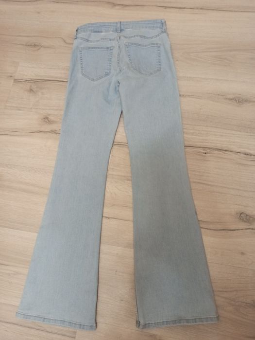 Spodnie jeansowe dzwony H &M rozm 164