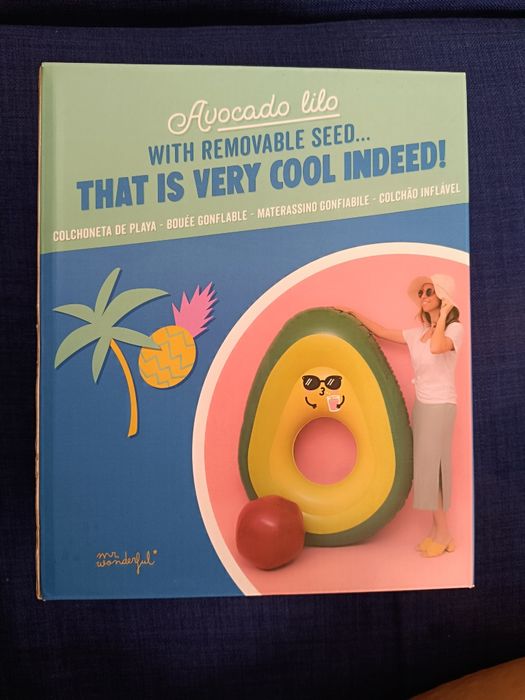 Vendo colchão de praia grande da Mr. Wonderful - NOVO