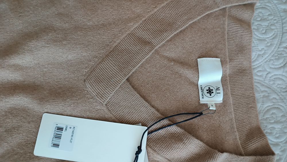 Sweter kaszmir All cashmere nowy
