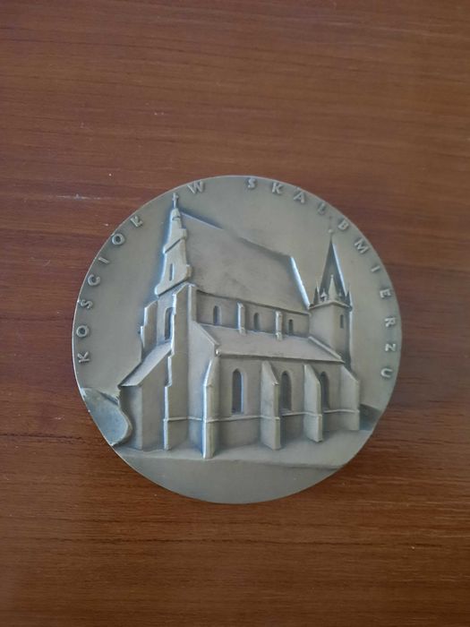 Medal Konrad I Mazowiecki  Seria PTAiN Koszalin 70 mm,  srebrzony i brąz
