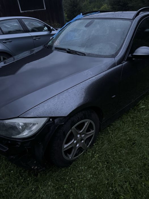 Bmw e91 elementy blacharskie drzwi maska błotnik klapa kolor A22 Sparkling Graphite