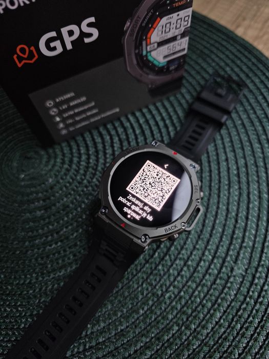 Smartwatch  DM58 –  AMOLED, GPS, trybów sportowych, zdrowie, nowy