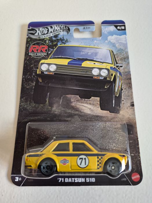 '71 Datsun 510 RR Hot Wheels Silver Series