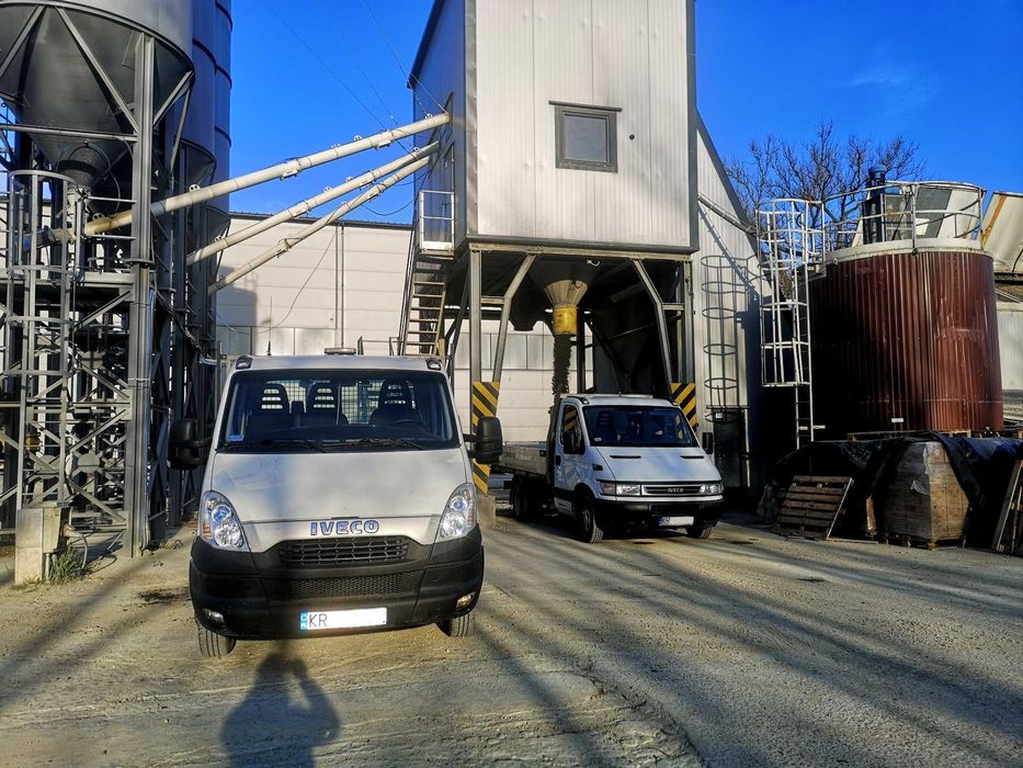 Beton półsuchy chudziak B15 B20 B25 zaprawa mała wywrotka 2m 4t Kraków