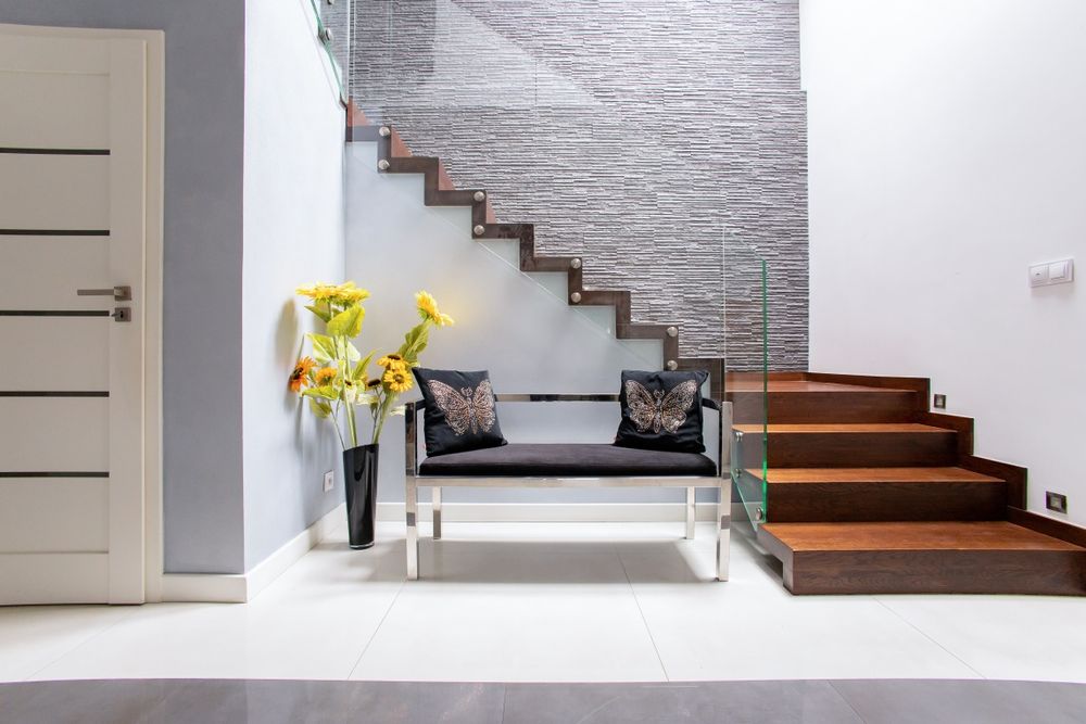 Ławka ze stali nierdzewnej