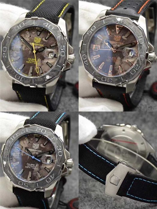 Годинник автоматичний TAG Heuer Aquaracer Calibre 5 Carbon Edition (Ref. WBD218B.FC6446)
