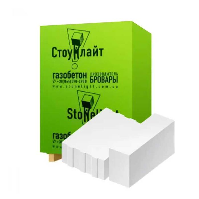 СТОУНЛАЙТ Газоблок від 2900 грн/м3, ПРЯМИЙ ПОСТАЧАЛЬНИК!!!