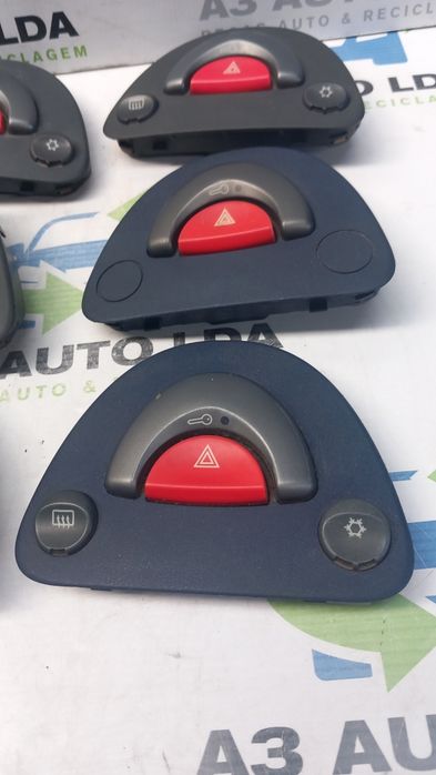 Botão / interruptor 4 piscas SMART City Coupé 450