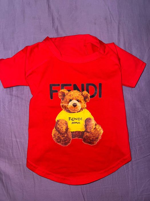 Футболка для собачки Fendi