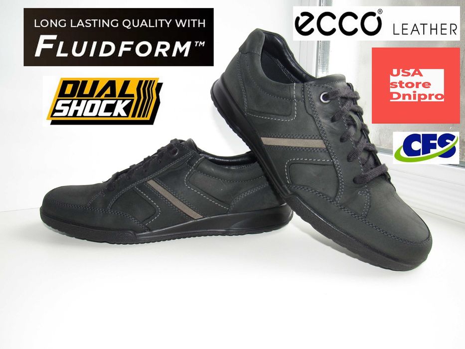 Городские кроссовки, дерби Ecco Sport Transporter Tie р. 44-45 (29см)