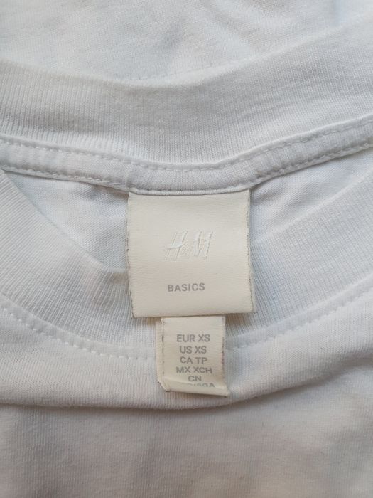 Zestaw tshirtów Basic h&m new yorker 3pak koszulek casual