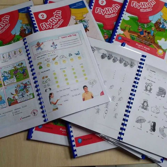 Fly High 2 Ukraine - англійська мова для дітей