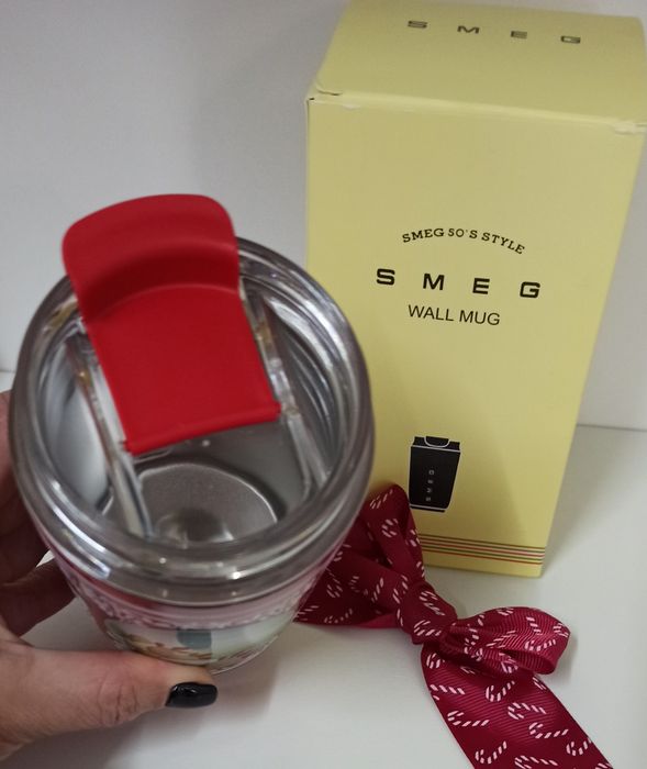 Smeg - Garrafa térmica / Mug - 240ml - Novo