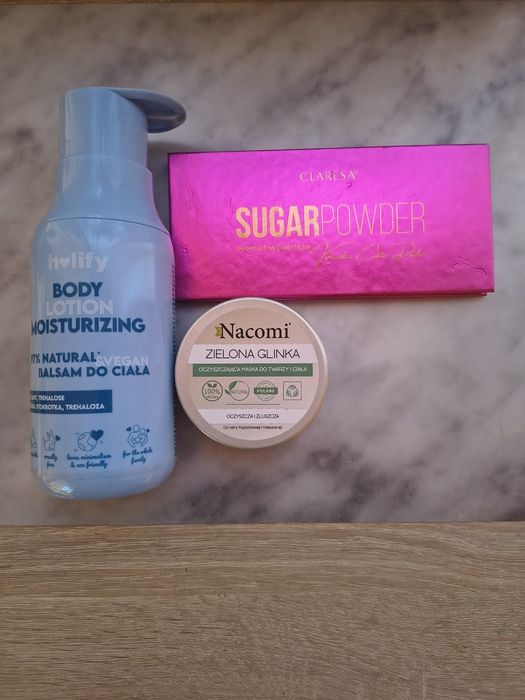 Zestaw kosmetyków mega okazja mega tanio Claresa Nacomi