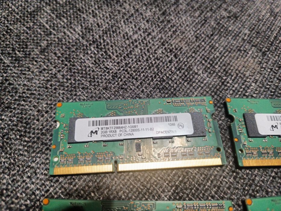 Micron 2GB DDR3L 1600MHz SODIMM 1Rx8 – kompatybilny i gotowy do pracy!