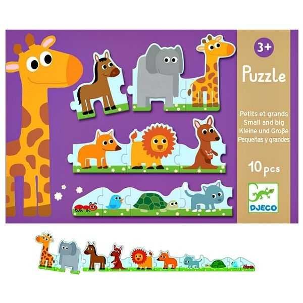 Настільна гра пазл Djeco Великий Маленький джеко