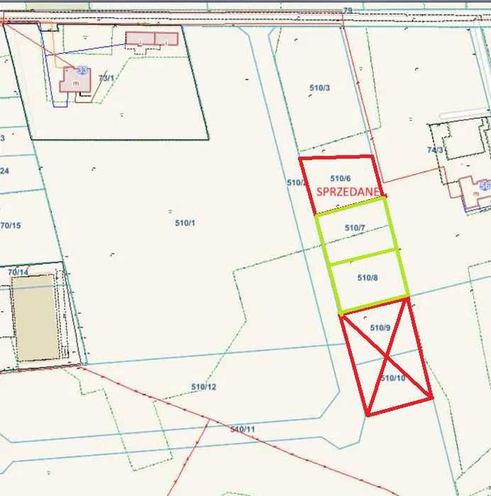 Działka budowlana 1000m2 - Wierzbno, lubuskie - POLECAM!