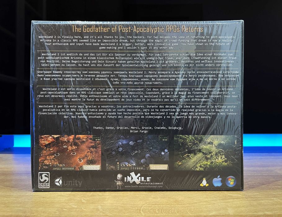 Wasteland 2 Nowy Folia (PC EN 2014) BIG BOX wydanie Kickstarter