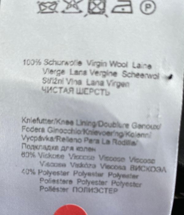 NOWY Garnitur Benvenutto czarny/antracyt r. 48, 100% wełna