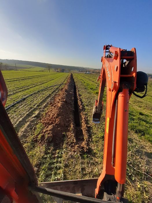 Usługi minikoparką