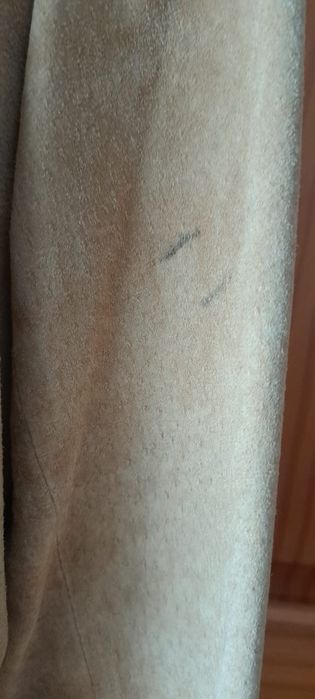 Casaco comprido pele porco