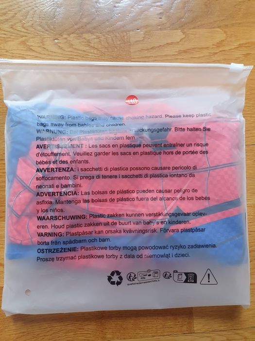 Spiderman  przebranie karnawałowe dla chłopca roz. 6-7 lat balik