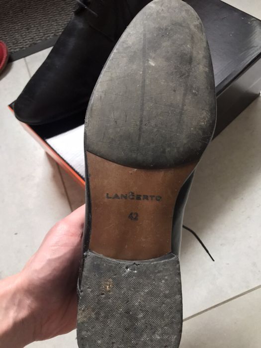 Buty czarne eleganckie Lancerto 42 Rzeszów