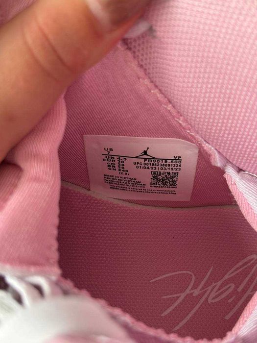 Jordan 6 MVP Shy Pink