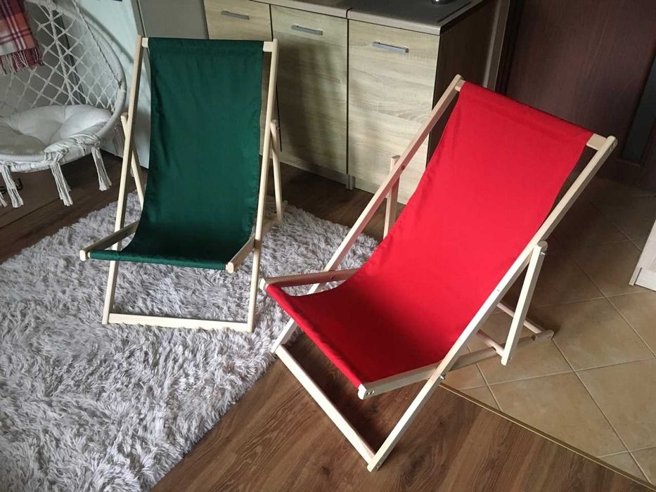 LEŻAK SKŁADANY TURYSTYCZNY ogrodowy plażowy leżak