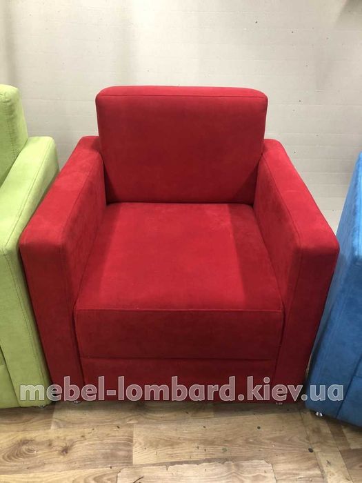 Кресло тканевое, (4шт) , бу