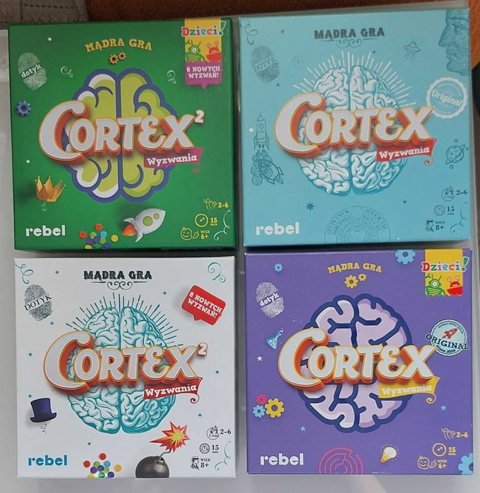 Cortex Mądra Gra (zestaw 4 gier)