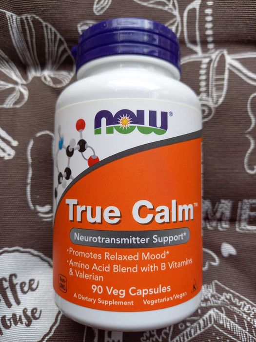 Формула від стресу NOW Foods True Calm заспокійливе 90 шт