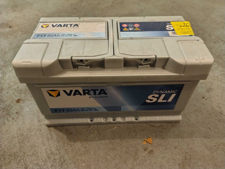 Akumulator Varta SLI 580406074 80Ah 740A P+ 12V
