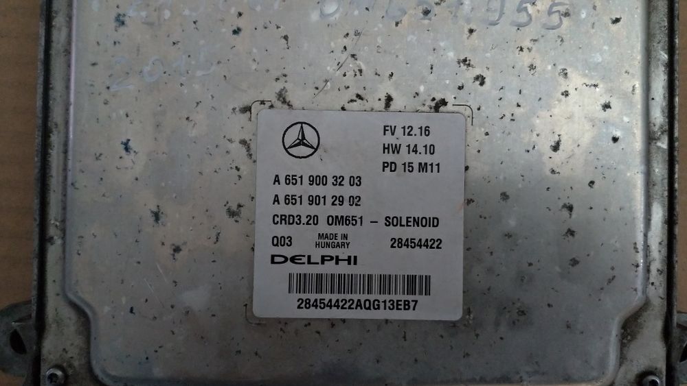 Centralina motor Mercedes Sprinter 213cdi (W906). 2015 OM651.955