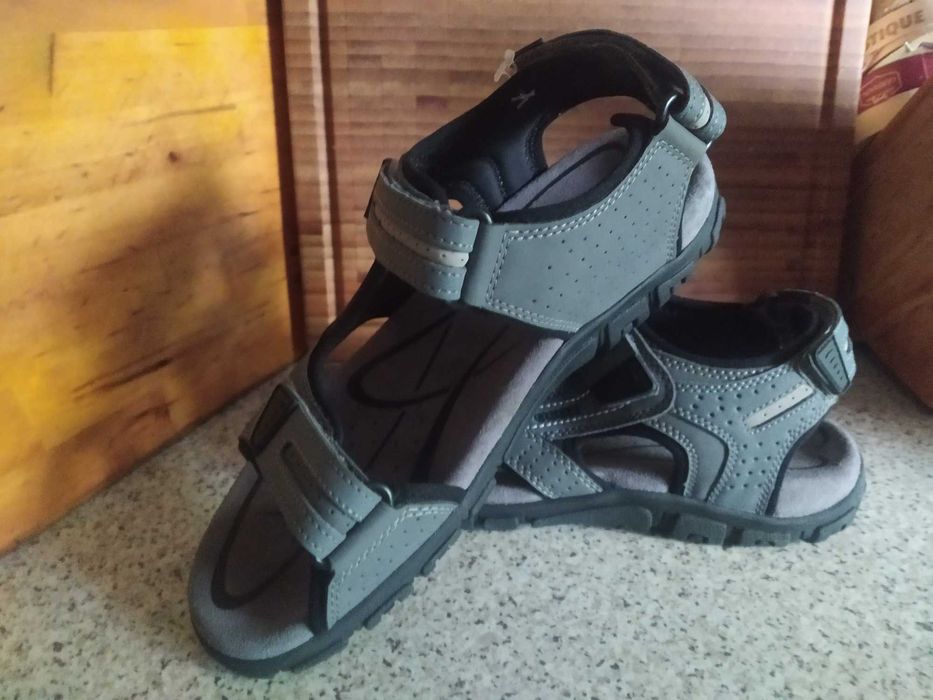 Sandały męskie skórzane Geox nr.42 (28)cm
