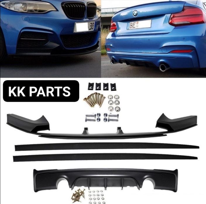 LIP SPOILER FRONTAL DIFUSOR Escape BMW SÉRIE 2 F22 F23 M PERFORMANCE