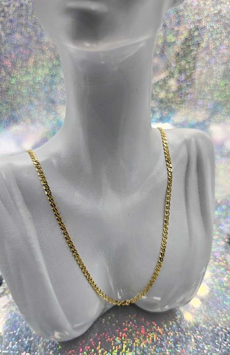 585 Złoty łańcuszek Monaliza 50cm