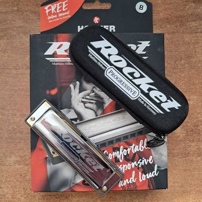 Губна гармошка Hohner Progressive Rocket M2013126X B-major