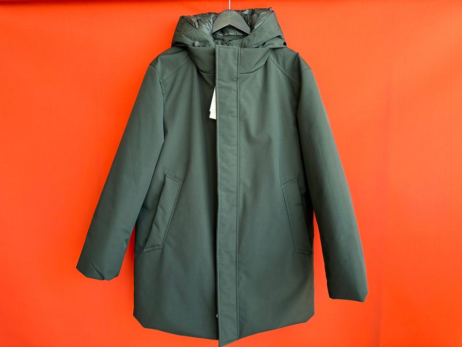 ZARA Оригінал чоловіча пухова куртка пуховик парка розмір L