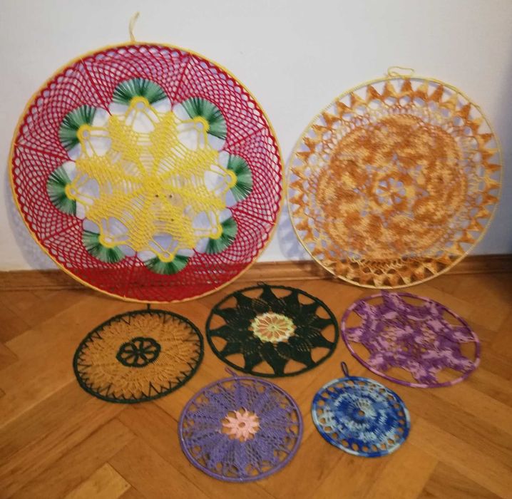 Łapacze snów - Nowe - Rękodzieło - zestaw 8 sztuk - Tanio