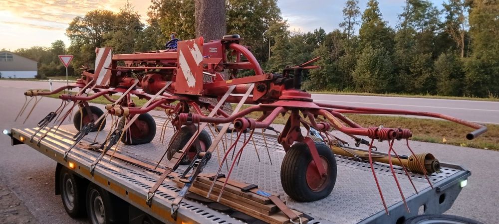 Przetrząsarka Przewracarka Niemeyer hr 521 Hydrauliczne składana