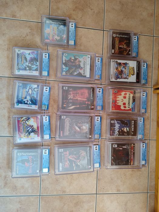 PS1 PS2 PS3 PSP Nintendo 3DS CGC