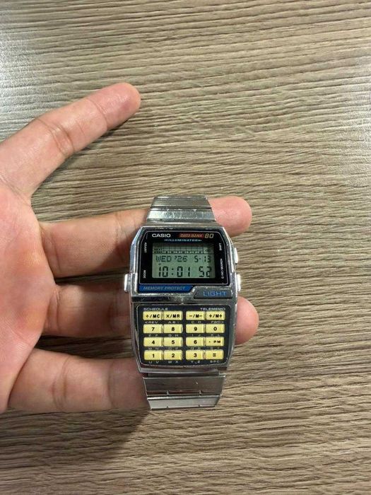 vintage Casio DBC-810 z modułem 1476. Lata 90-te.