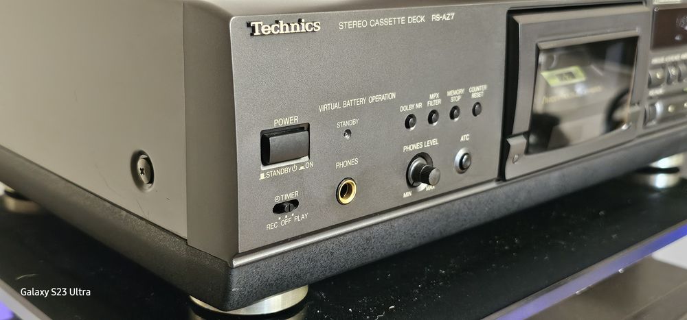 Technics RS-AZ7 deck kasetowy - jak nowy, idealny stan.