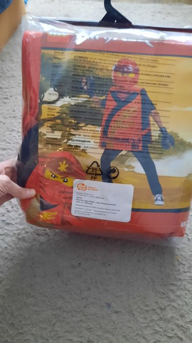 Strój, przebranie na bal Lego Ninjago Kai
