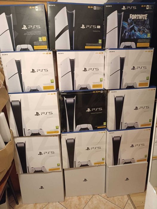 Kolekcja Kartonów do ps5 fat, ps5 slim, ps5 pro